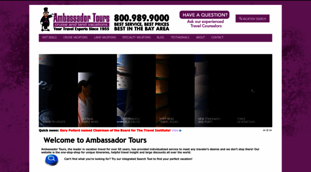 ambassadortours.com