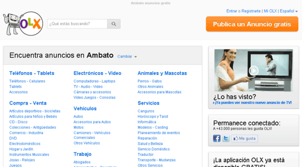 ambato.campusanuncios.com.ec