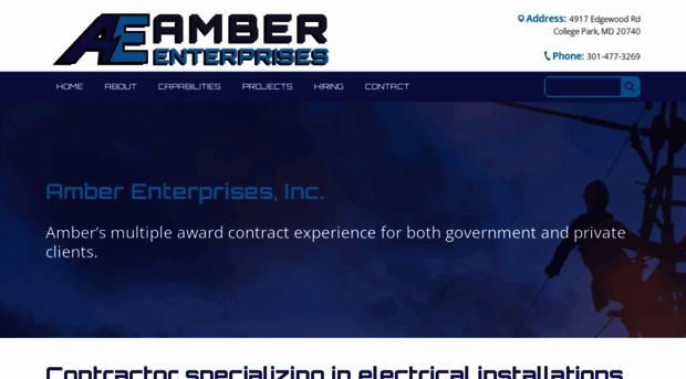 ambercontractors.com