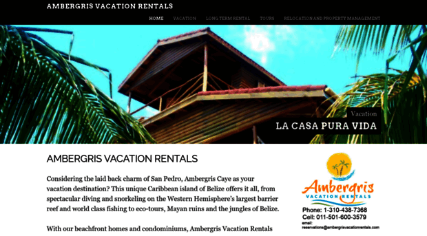 ambergrisvacationrentals.com