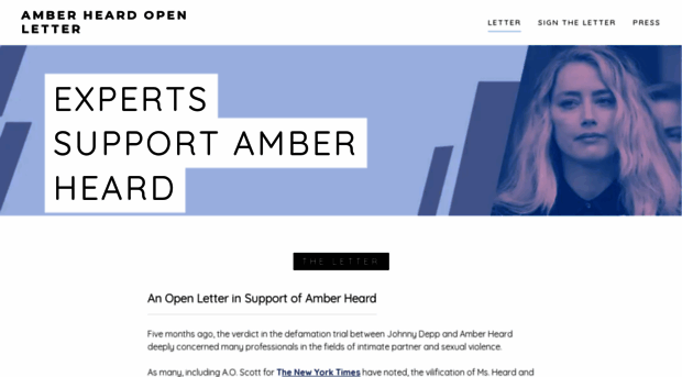 amberopenletter.com