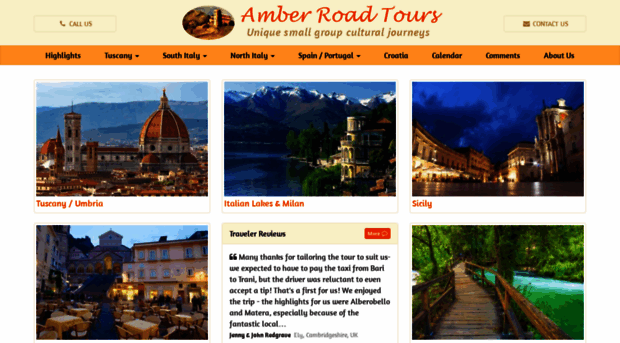 amberroadtours.com