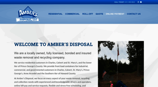 ambersdisposal.com