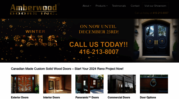 amberwooddoors.com