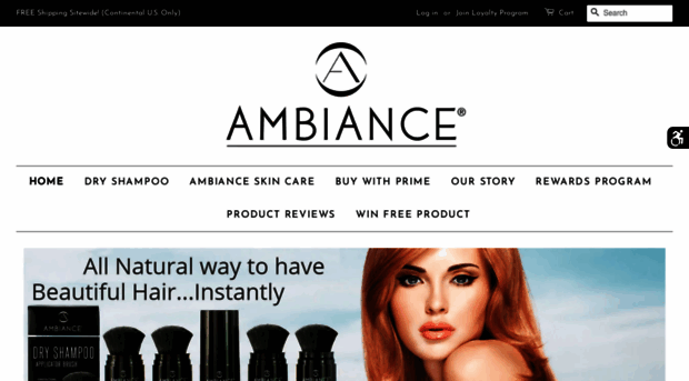 ambiancedryshampoo.com