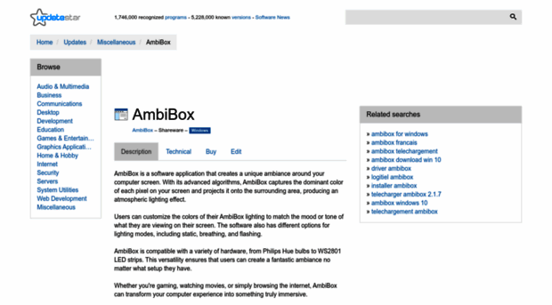 ambibox.updatestar.com