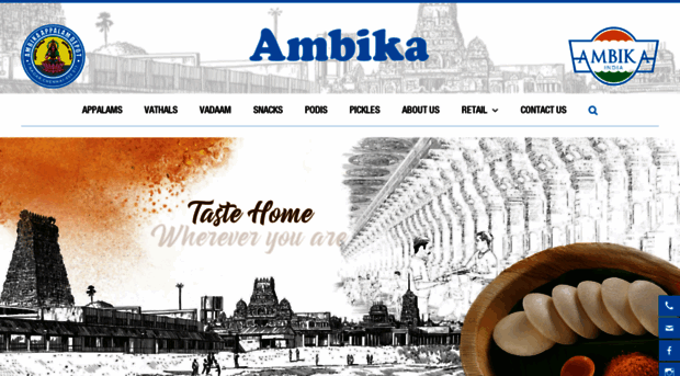 ambikafood.net