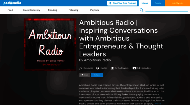 ambitiousradio.podomatic.com