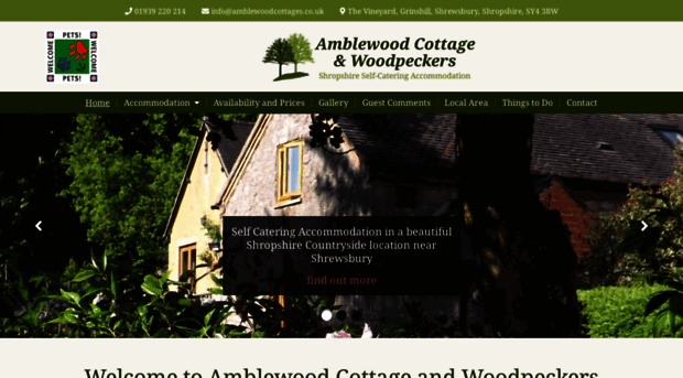 amblewoodcottages.co.uk