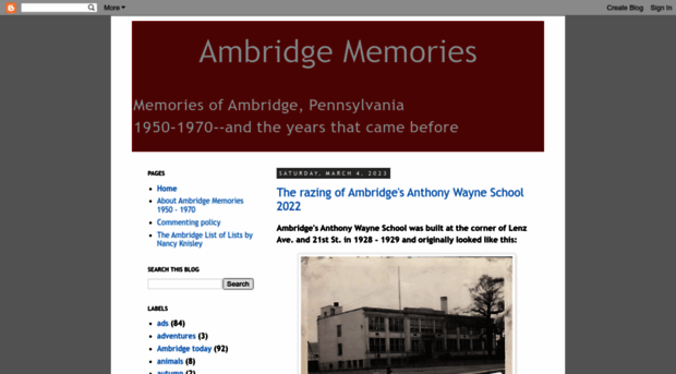 ambridgememories.blogspot.com