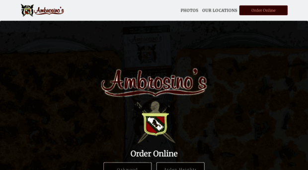 ambrosinospizza.com