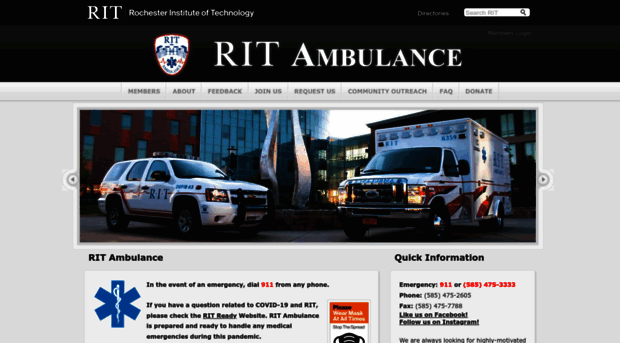 ambulance.rit.edu