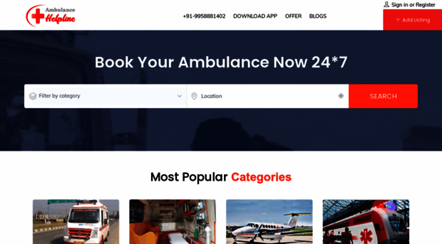 ambulancehelpline.com