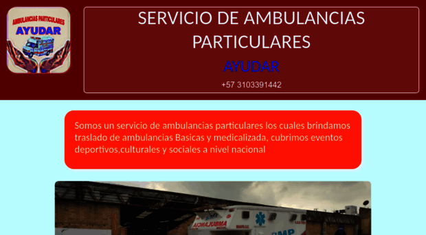 ambulanciasayudar.com