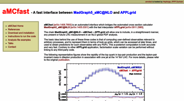 amcfast.hepforge.org