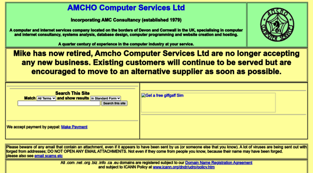 amcho.com