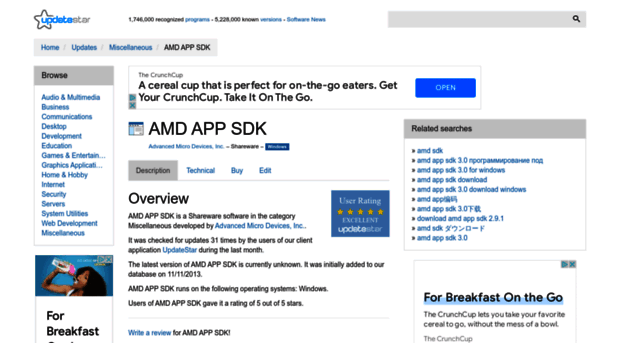 amd-app-sdk.updatestar.com