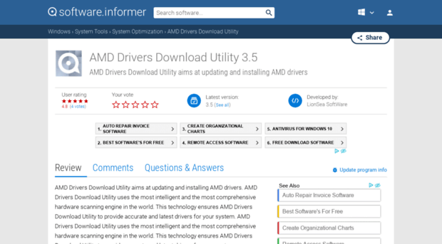 amd-drivers-download-utility.software.informer.com