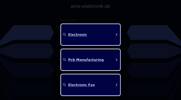 ame-elektronik.de