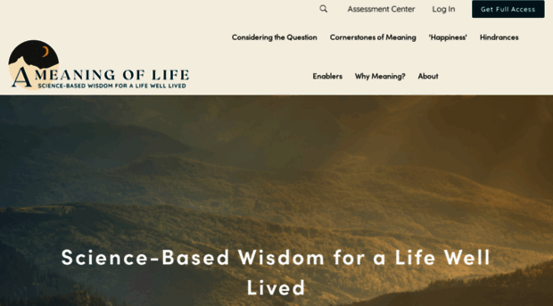 ameaningoflife.org