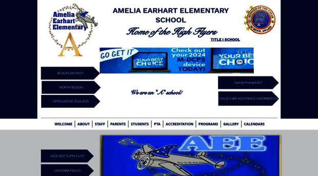 ameliaearhartelementary.net