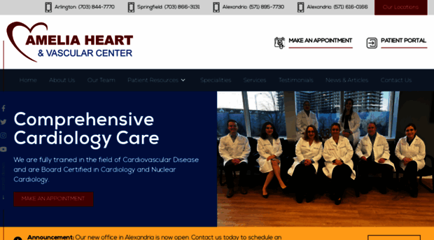 ameliaheartcenter.com