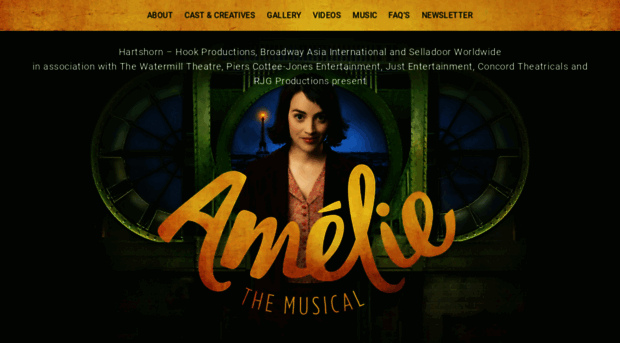 ameliethemusical.com