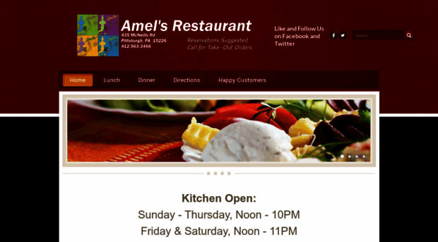 amelsrestaurantpgh.com