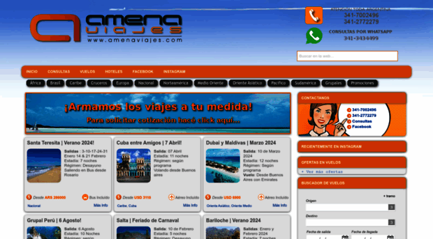 amenaviajes.com