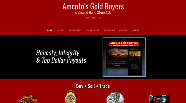 amentosgold.com