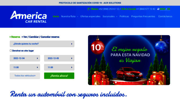 americacarrental.com.mx