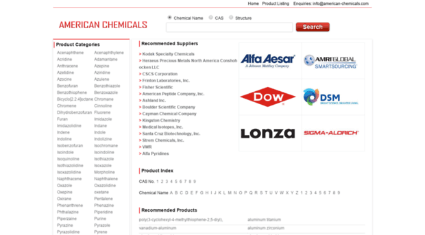 american-chemicals.com