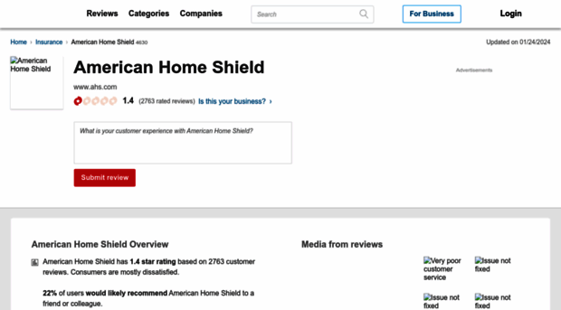 american-home-shield.pissedconsumer.com