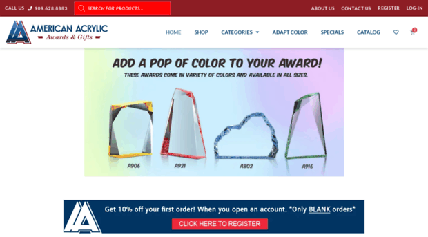 americanacrylicaward.com