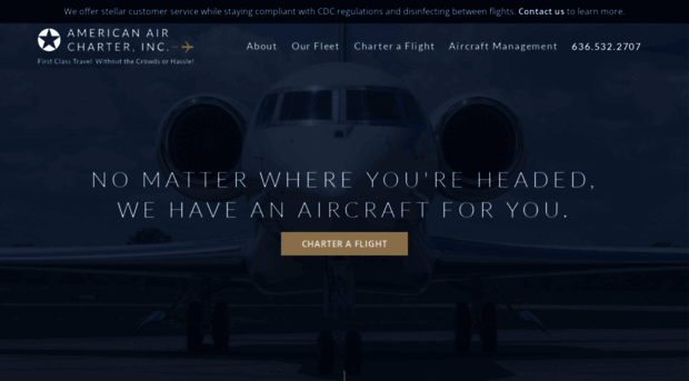 americanaircharter.com