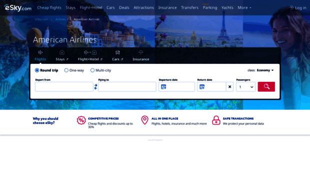 americanairlines.esky.com