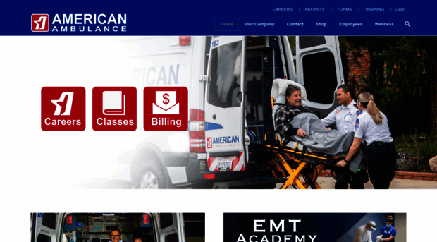 americanambulance.com