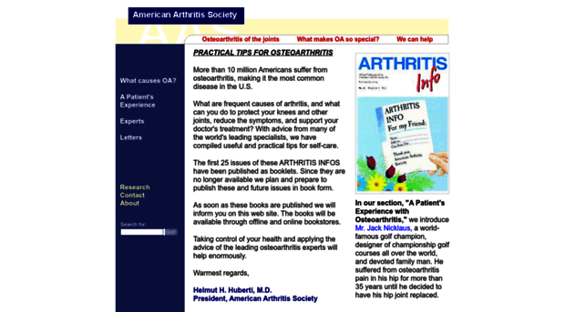 americanarthritis.org