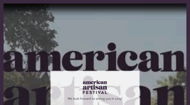 americanartisanfestival.com
