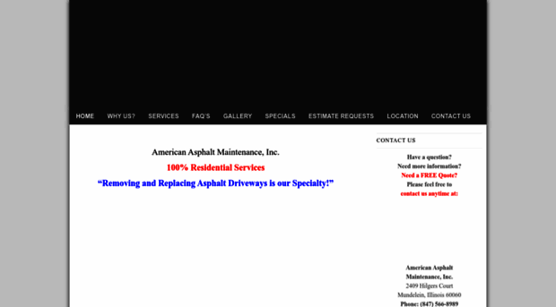 americanasphaltmaintenanceinc.com