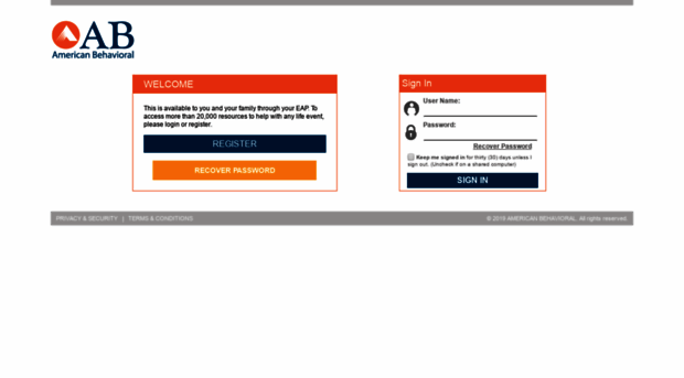 americanbehavioral.personaladvantage.com