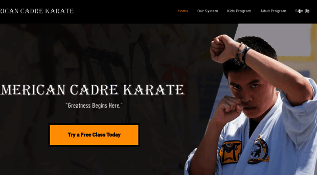 americancadrekarate.com