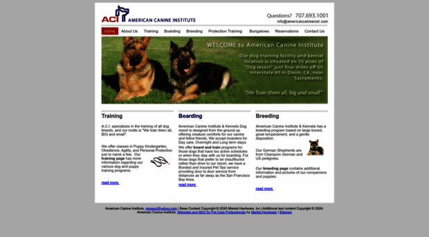 americancanineinst.com