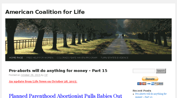 americancoalitionforlife.com