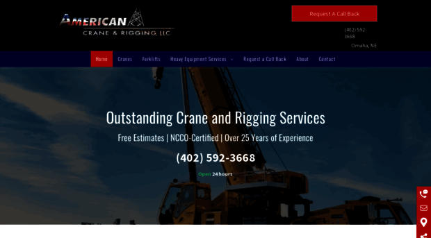 americancraneandrigging.com