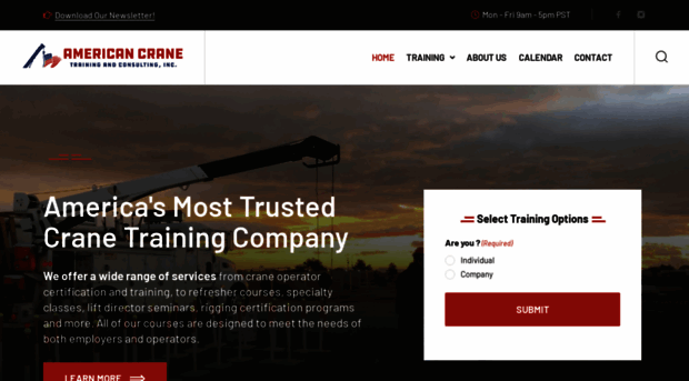 americancranetraining.com