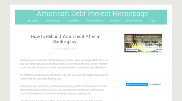 americandebtproject.com