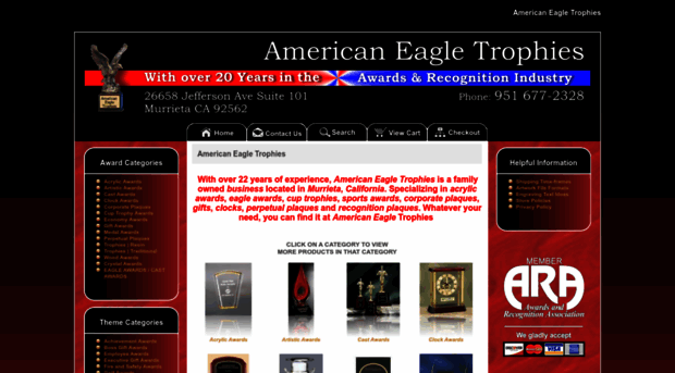 americaneagletrophies.com