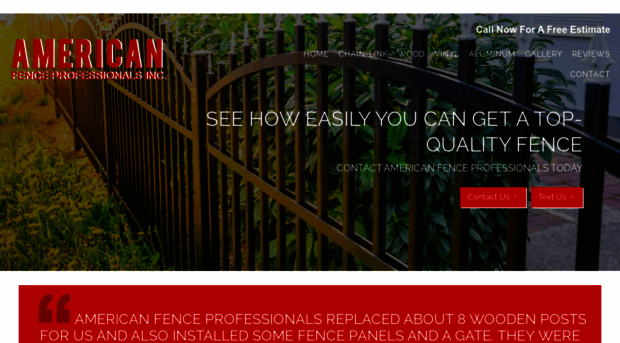 americanfenceprofessionalsil.com