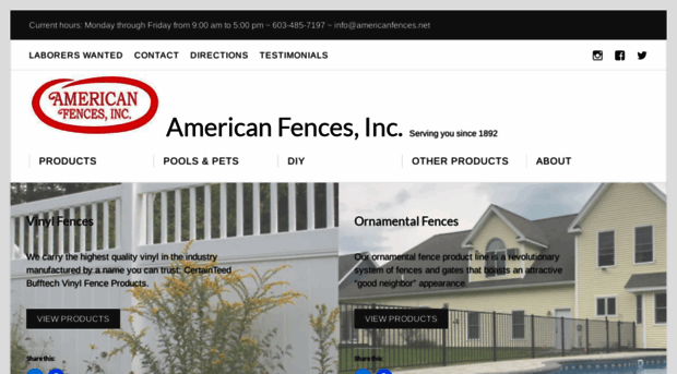 americanfences.net